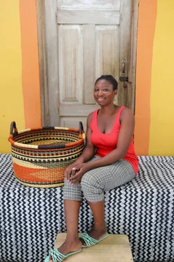 Woven Tub / Storage Stack (Large) by Benedicta Akabe