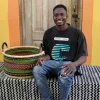 Woven Tub / Storage Stack (Medium) by Simon Abingya