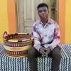 Woven Tub / Storage Stack (Medium) by Nyaaba Aberiga