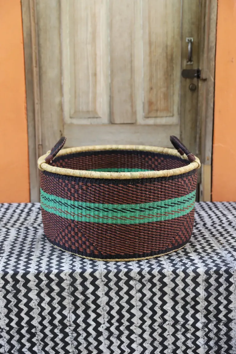 Woven Tub / Storage Stack (Large) by Ayinbillah Anaba