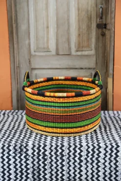 Woven Tub / Storage Stack (Large) by Nsohbillah Adongo
