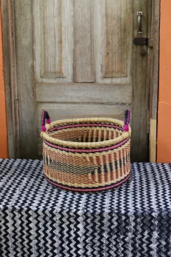 Woven Tub / Storage Stack (Small) by Zenatu Akelsiyine
