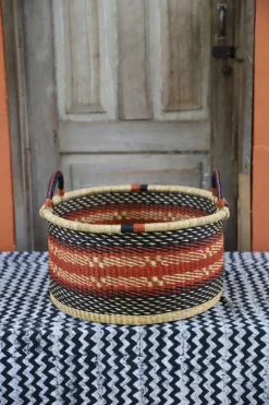 Woven Tub / Storage Stack (Medium) by Isaac Asanga