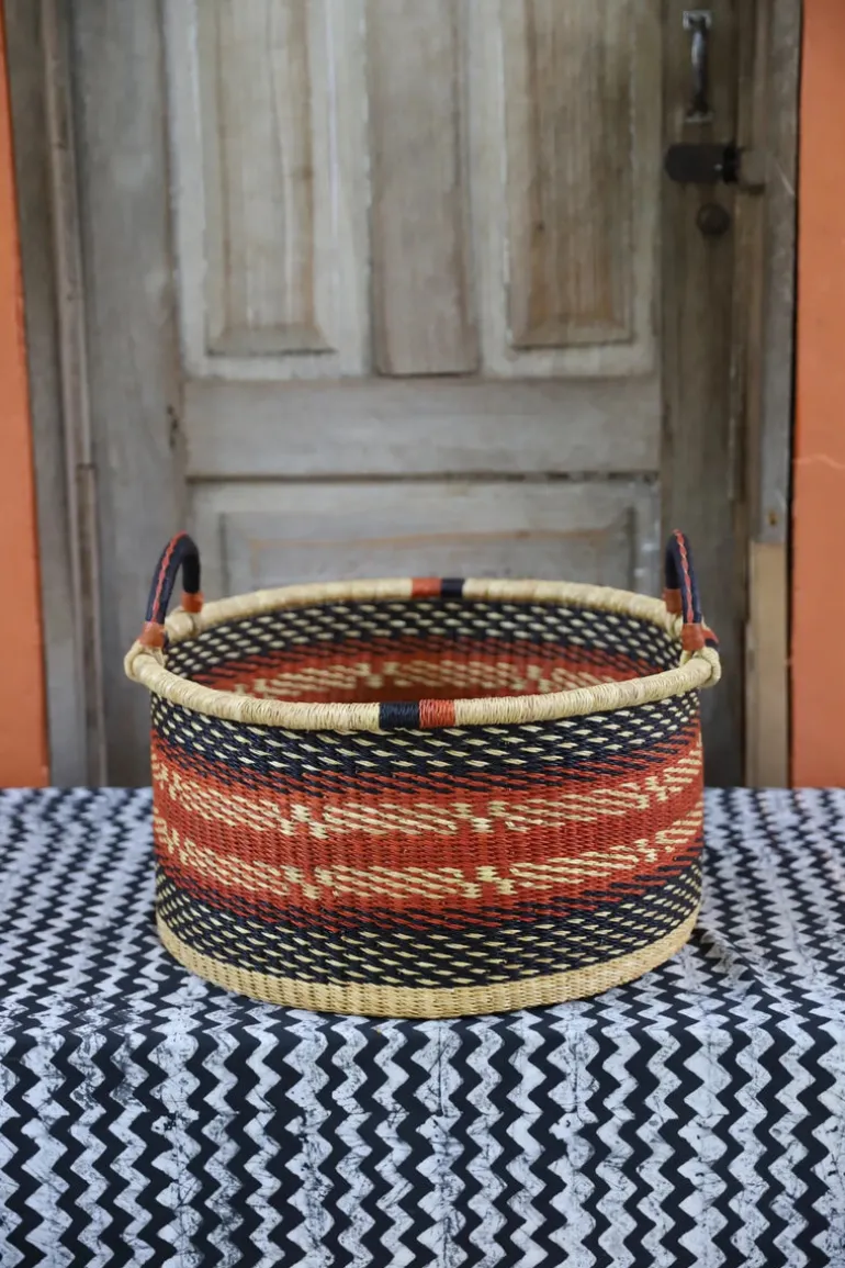 Woven Tub / Storage Stack (Medium) by Isaac Asanga