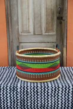 Woven Tub / Storage Stack (Medium) by Nsohbillah Margaret